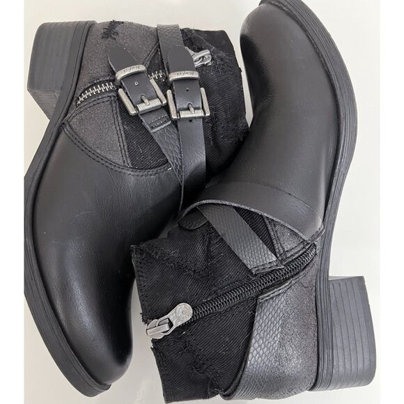 Blowfish Vanya black ankle boots. Size 8. - Picture 7 of 9